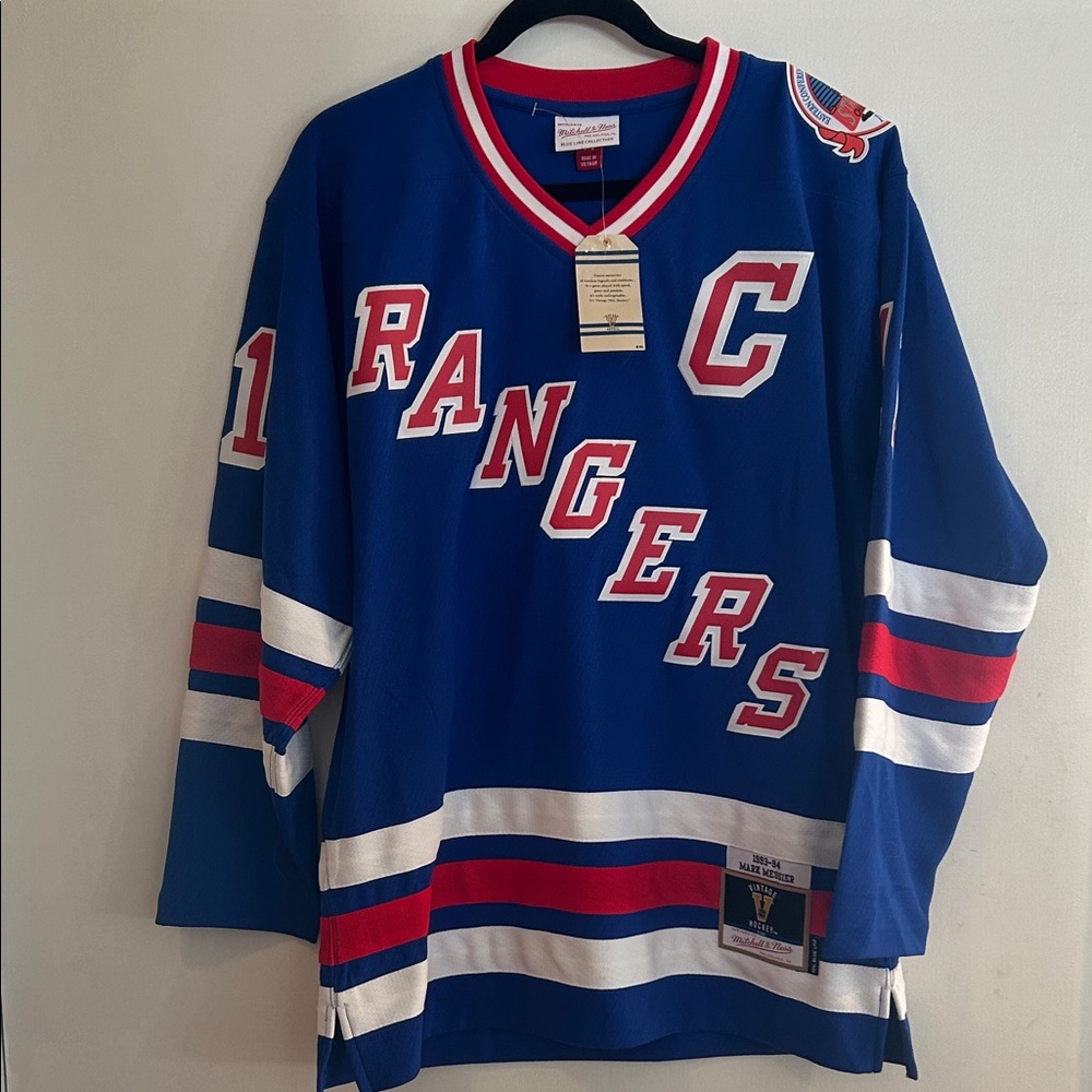 New York Rangers Mitchell & Ness Vintage Hockey Jersey